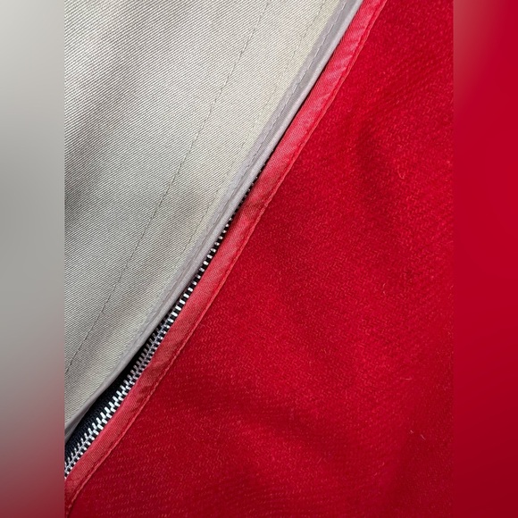 London Fog VTG women’s swing overcoat size 10 removable wool blend lining - Picture 7 of 13